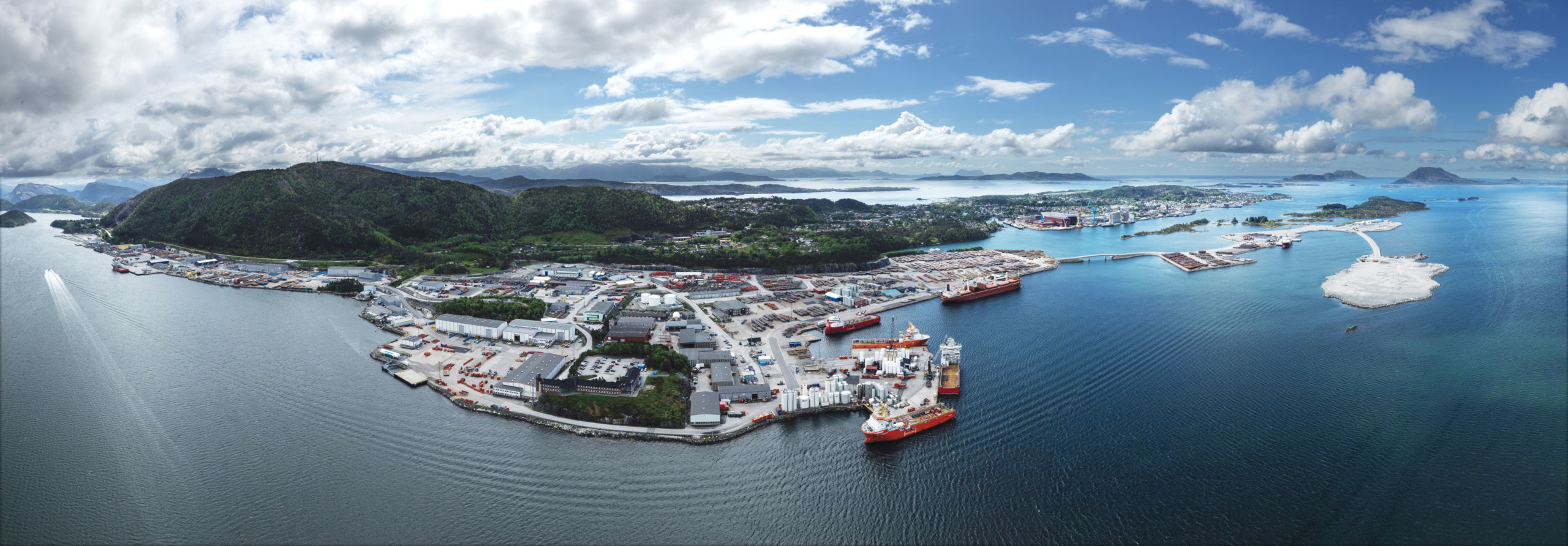 Fjord Base, base, norges største forsyningsbase, forsyning, oljefelt, offshore wind, konsortium, klynge